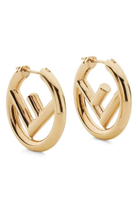 fendi earrings sale|fendi prints on earrings.